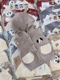 ÁO LEN GILE MŨ TAI GẤU 3287