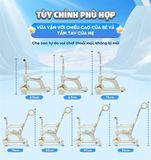 XE SCOOTER KIÊM XE ĐẨY MÁI CHE CHILUX S05