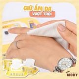KHĂN ƯỚT MOBY VÀNG