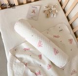 GỐI ÔM LỤA COTTON MOCHEE- THỎ HỒNG