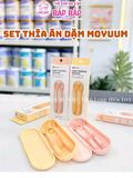 SET 2 THÌA ĂN DẶM SILICON MOYUUM