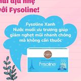 FYSOLINE HYPERTONIC- (XANH 20 ống) NGHẸT MŨI