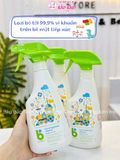 CHAI XỊT VỆ SINH ĐỒ CHƠI BỀ MẶT ĐN BABYGANICS