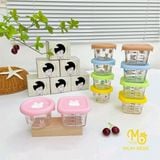 HỦ THỦY TINH CHIA VẠCH MUMBEBE (140ml)