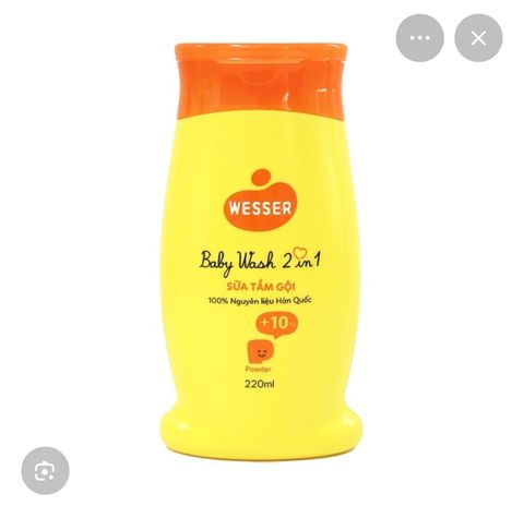 SỮA TẮM GỘI WESSER 220ML
