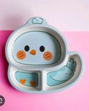 KHAY ĂN DẶM 3 NGĂN HONPER HÌNH GÀ HP2400