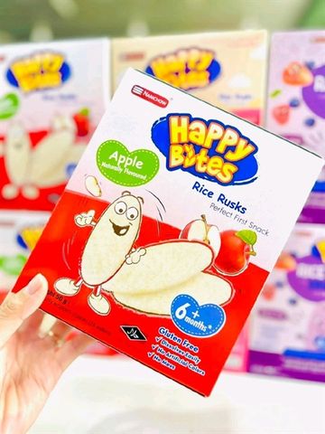 BÁNH ĂN DẶM HAPPY BITES 6m+