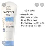 KEM TRỊ CHÀM DƯỠNG ẨM CHO BÉ AVEENO 206G