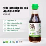 NƯỚC TƯƠNG MẬT HOA DỪA SOKFARM ORGANIC 6M+