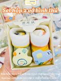 SET HỘP 2 VỚ HÌNH THÚ