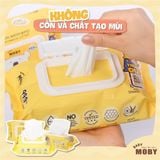 KHĂN ƯỚT MOBY VÀNG