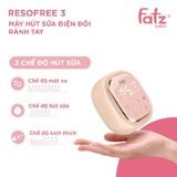 MÁY HÚT SỮA ĐIỆN ĐÔI RÃNH TAY RESOFREE 3 FATZ
