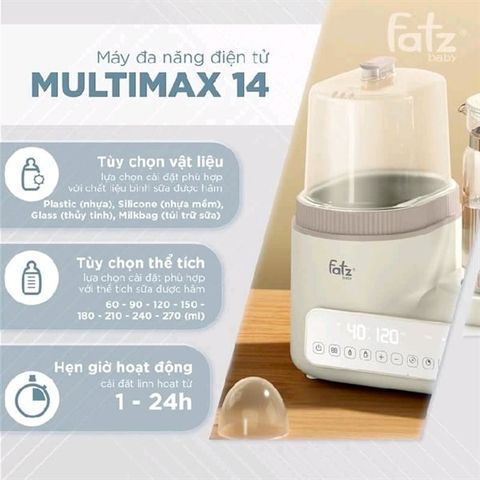 MÁY ĐA NĂNG ĐUN VÀ HÂM NƯỚC MULTIMAX 14 FATZ