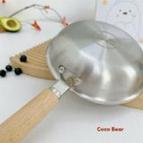 CHẢO INOX CÁN GỖ COCOBEAR