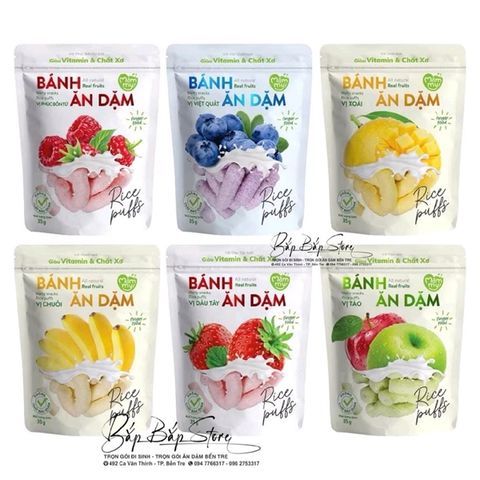 BÁNH ĂN DẶM MĂMMY (6m+) 35g
