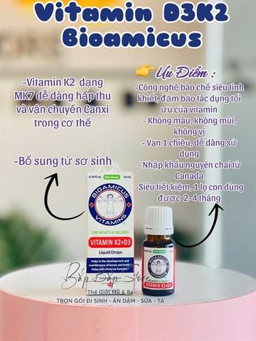 TPBVSK BIOAMICUS VITAMIN D3K2