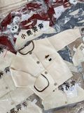 ÁO KHOÁC LEN CÀI NÚT GẤU 0649