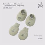 SET BTBC SƠ SINH LA POMME CỪU BÔNG NĂNG ĐỘNG