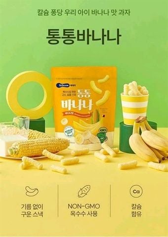 TPBS BÁNH SNACK NGÔ BEBECOOK 12m+