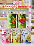BÁNH GẠO BABBA'S 40GR 6M+