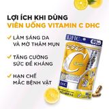 VITAMIN C DHC TÚI ZIP 60 VIÊN