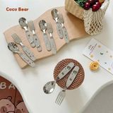 SET THÌA NĨA INOX COCOBEAR
