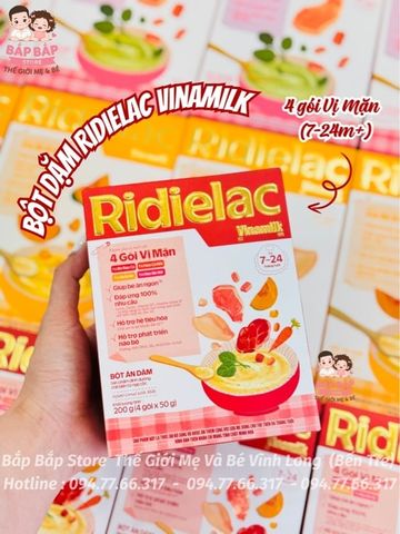 BỘT ĂN DẶM RIDIELAC VINAMILK 200G