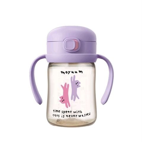 BÌNH NƯỚC MOYUUM MÈO TÍM