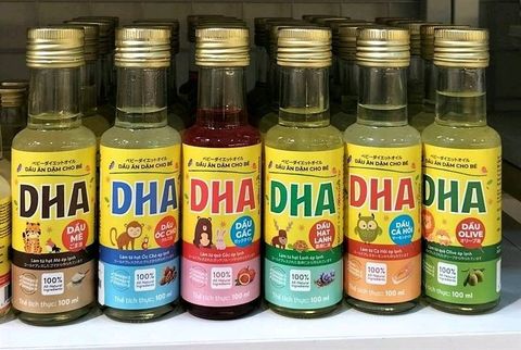 DẦU ĂN DẶM DHA (100ml)