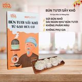 BÚN TƯƠI HỮU CƠ SẤY KHÔ HOA NẮNG HỘP 400G