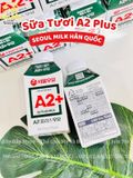 SỮA TƯƠI A2 PLUS SEOUL MILK HÀN 1Y THÙNG 18 HỘP 170ML