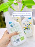 CHAI XỊT VỆ SINH ĐỒ CHƠI BỀ MẶT ĐN BABYGANICS