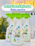 CHAI XỊT VỆ SINH ĐỒ CHƠI BỀ MẶT ĐN BABYGANICS