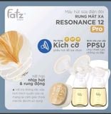 MÁY HÚT SỮA ĐIỆN ĐÔI RUNG MÁT XA RESONANCE 12 PRO FB1132VN FATZ BABY