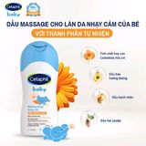 DẦU MASSAGE MOISTURISING BABY OIL CALENDULA CETAPHIL
