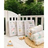 KHĂN TẮM MANY SỢI TRE LỤA HỘP 2 CÁI