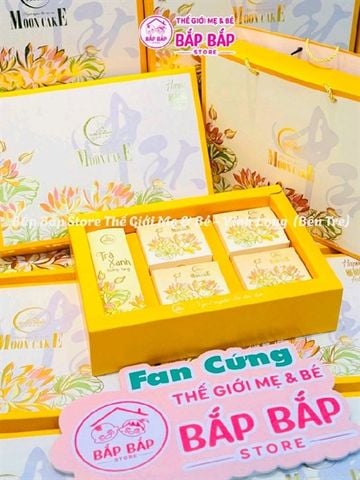 SET HỘP BÁNH TRUNG THU TRĂNG VÀNG CÁT TƯỜNG