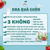 KẸO DẼO FRUTO HOA QUẢ CUỘN 12M+