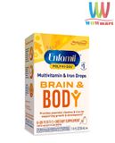 VITAMIN TỔNG HỢP CHỨA SẮT ENFAMIL BRAIN & BODY HỘP 50ML