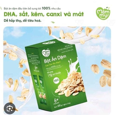 BỘT ĂN DẶM MĂM MY 6M+ 140gr