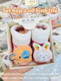 SET HỘP 2 VỚ HÌNH THÚ