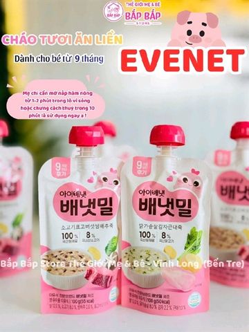 CHÁO ĂN DẶM IVENET 9M+