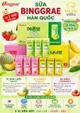 SỮA TRÁI CÂY BINGGRAE HÀN THÙNG 24 HỘP 200ML