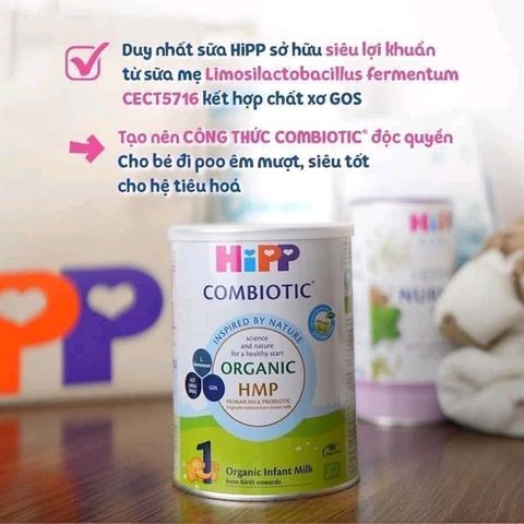 SỮA BỘT CT HIPP ORGANIC COMBIOTIC SỐ 1 (350gr)