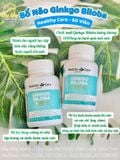 BỖ NÃO HEALTHY CARE GINKGO BILOBA 6000MG HỘP 60 VIÊN