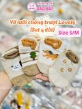 VỚ LƯỚI CHỐNG TRƯỢT LOVELY(SET 4)