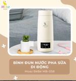 BÌNH ĐUN NƯỚC PHA SỮA DI ĐỘNG MB 058 MOAZ