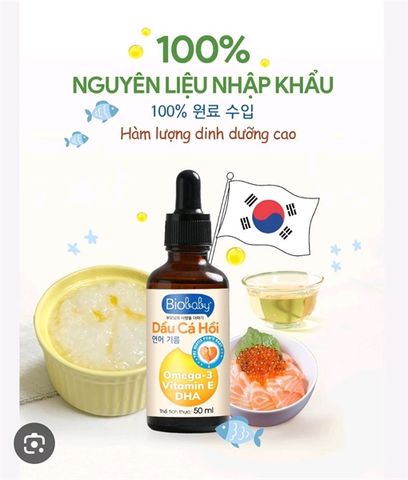 DẦU ĂN DẶM BIOBABY CÁ HỒI 50ML