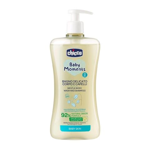 SỮA TẮM GỘI CHICCO YẾN MẠCH CÓ VÒI 500ML