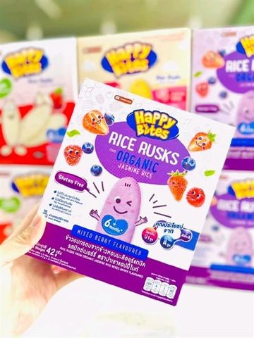 BÁNH ĂN DẶM HAPPY BITES (6m+)